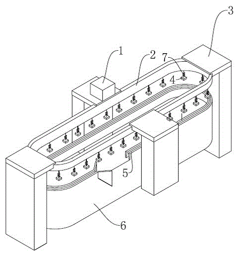 Peanut threshing device