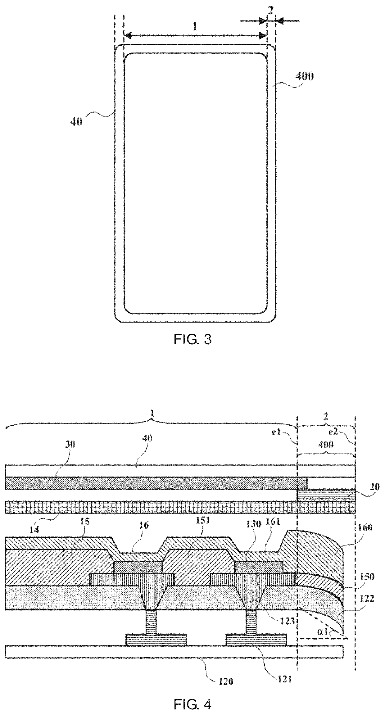 Organic light emitting diode screen and manufacturing method thereof