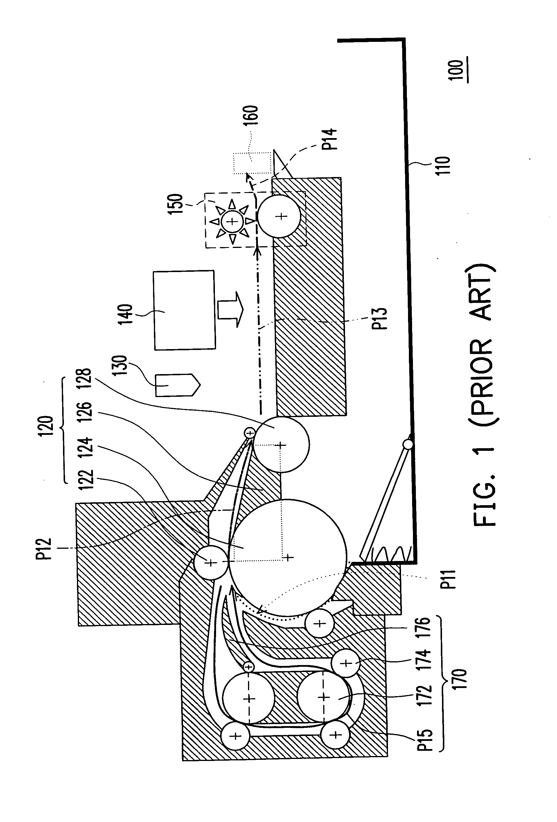 Sheet-feeding module for double-side printing and double-side printing method