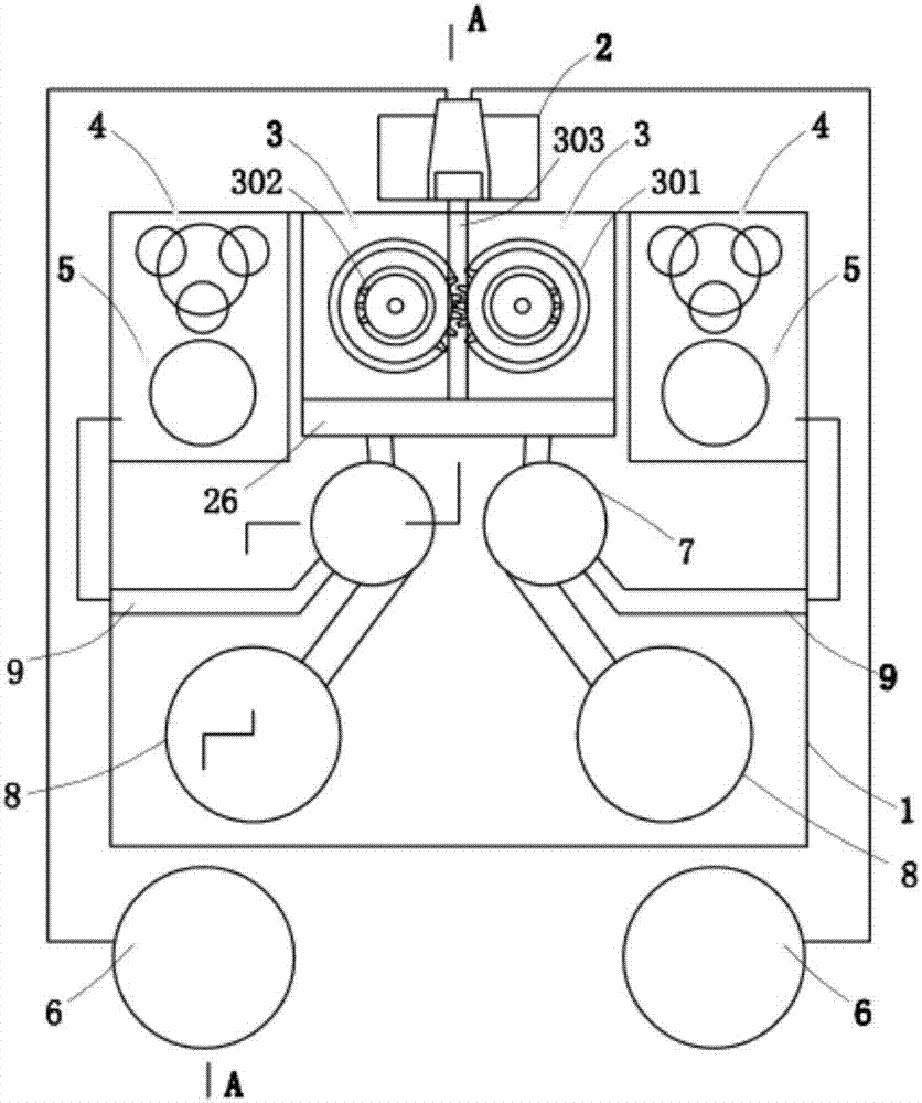 Compressed air circulation power device