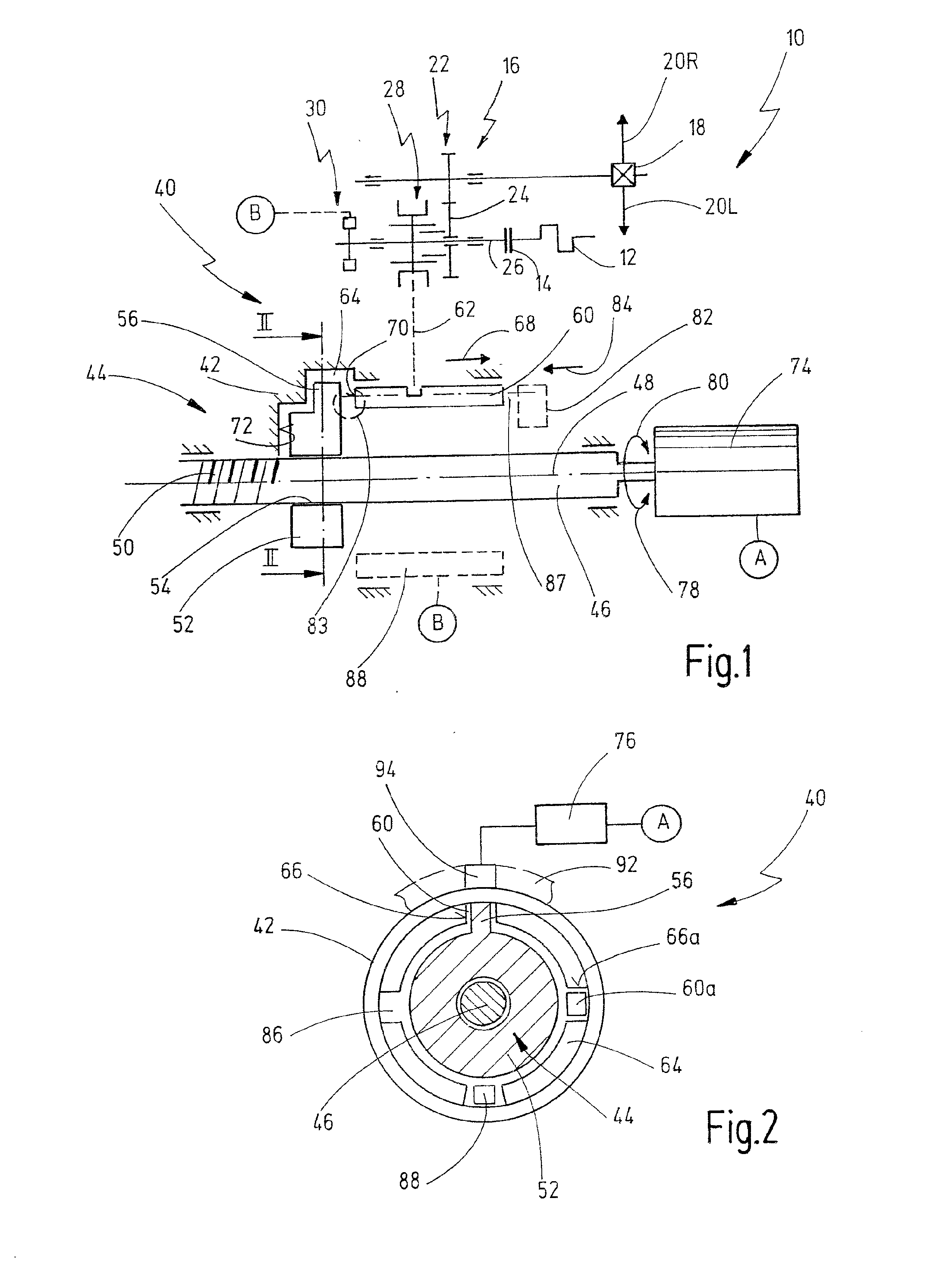 Shift Arrangement For A Motor Vehicle Transmission and Method for Actuating Said Shift Arrangement