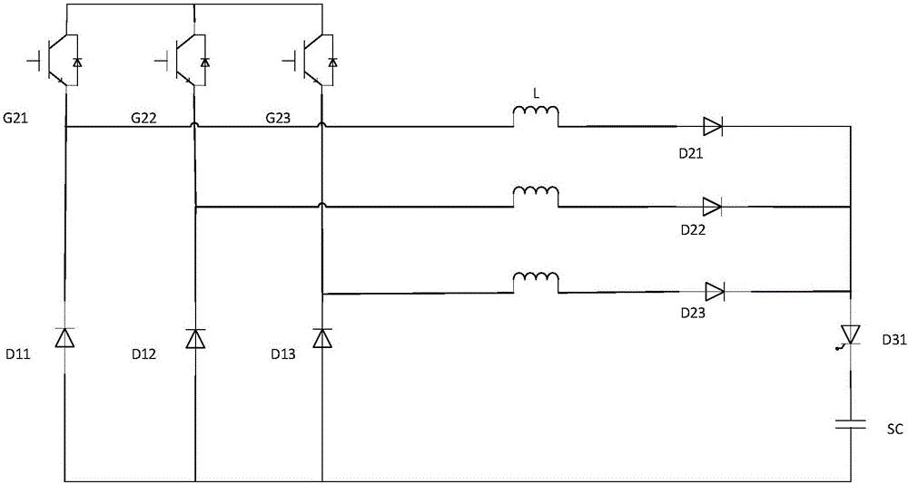 Quick charging system used for power grid friendly type new energy automobile and charging method of quick charging system