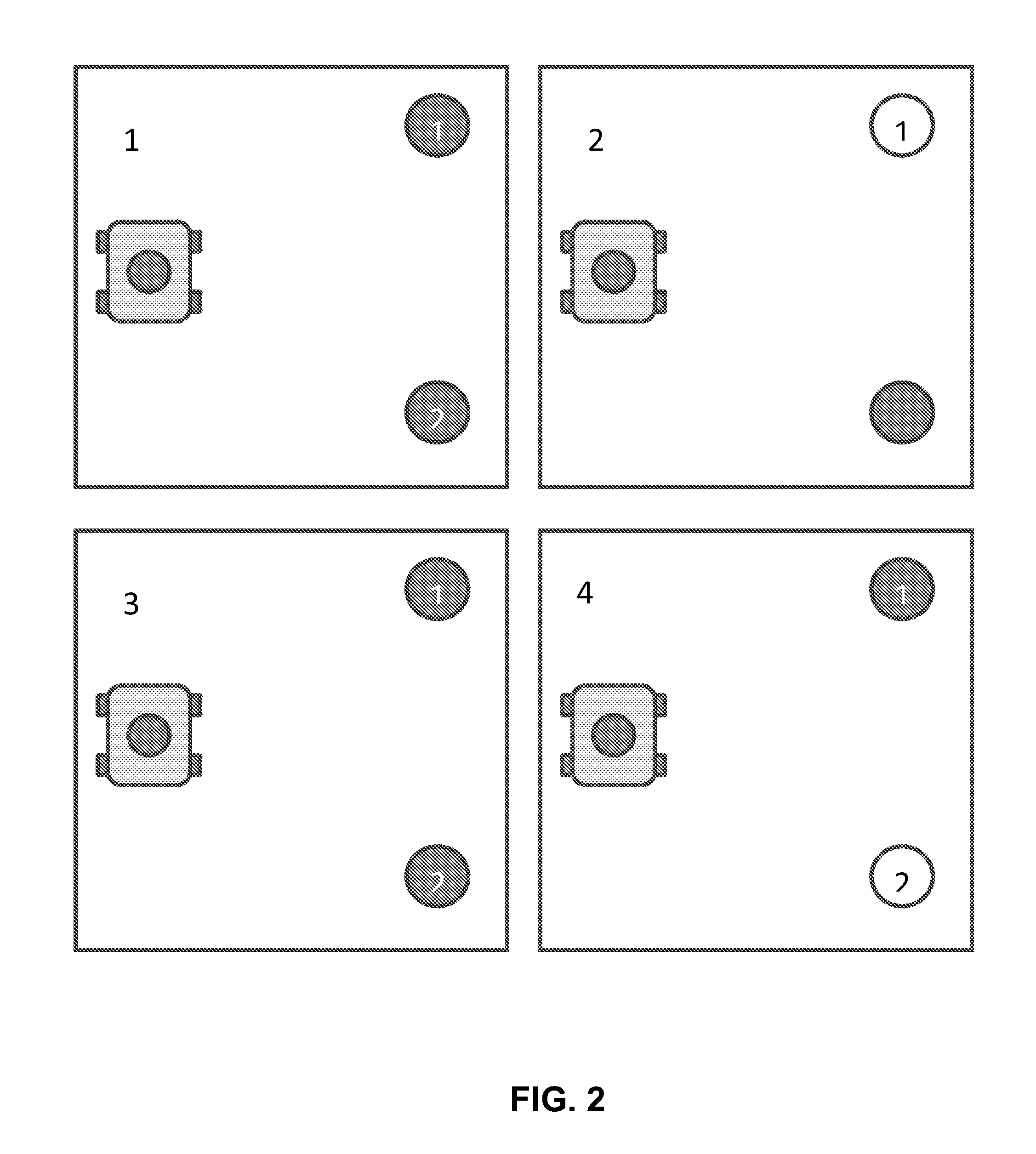 Autonomous mobile work system comprising a variable reflectivity base station