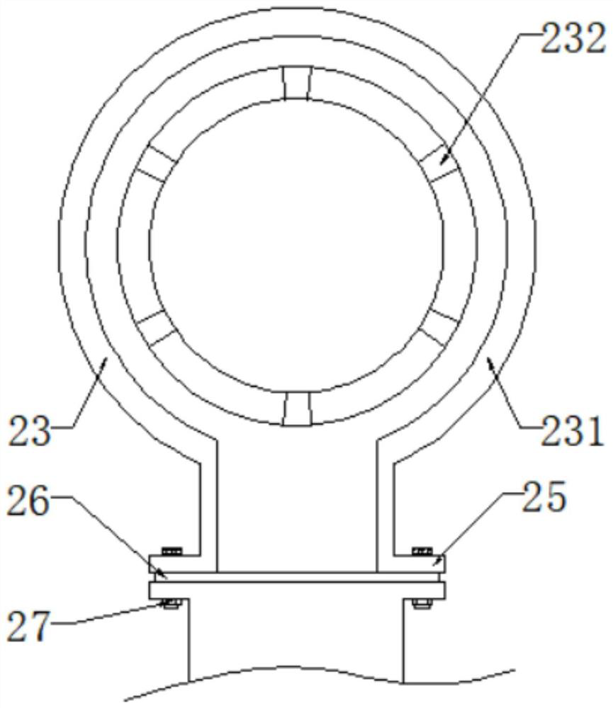 Auxiliary device of concrete spraying machine and using method of auxiliary device