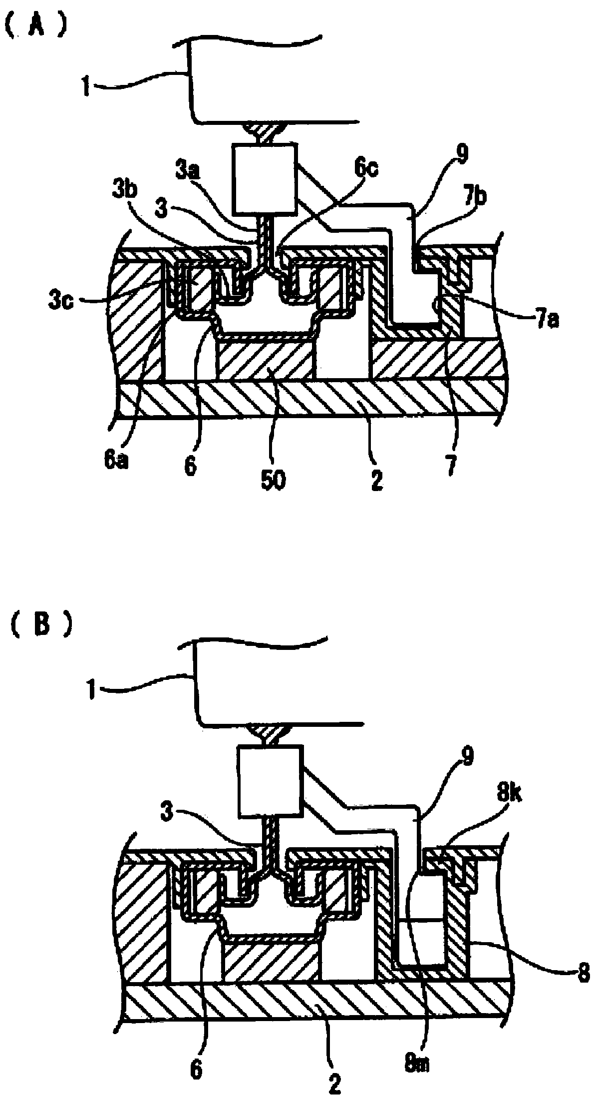 Wire harness routing device for sliding seat