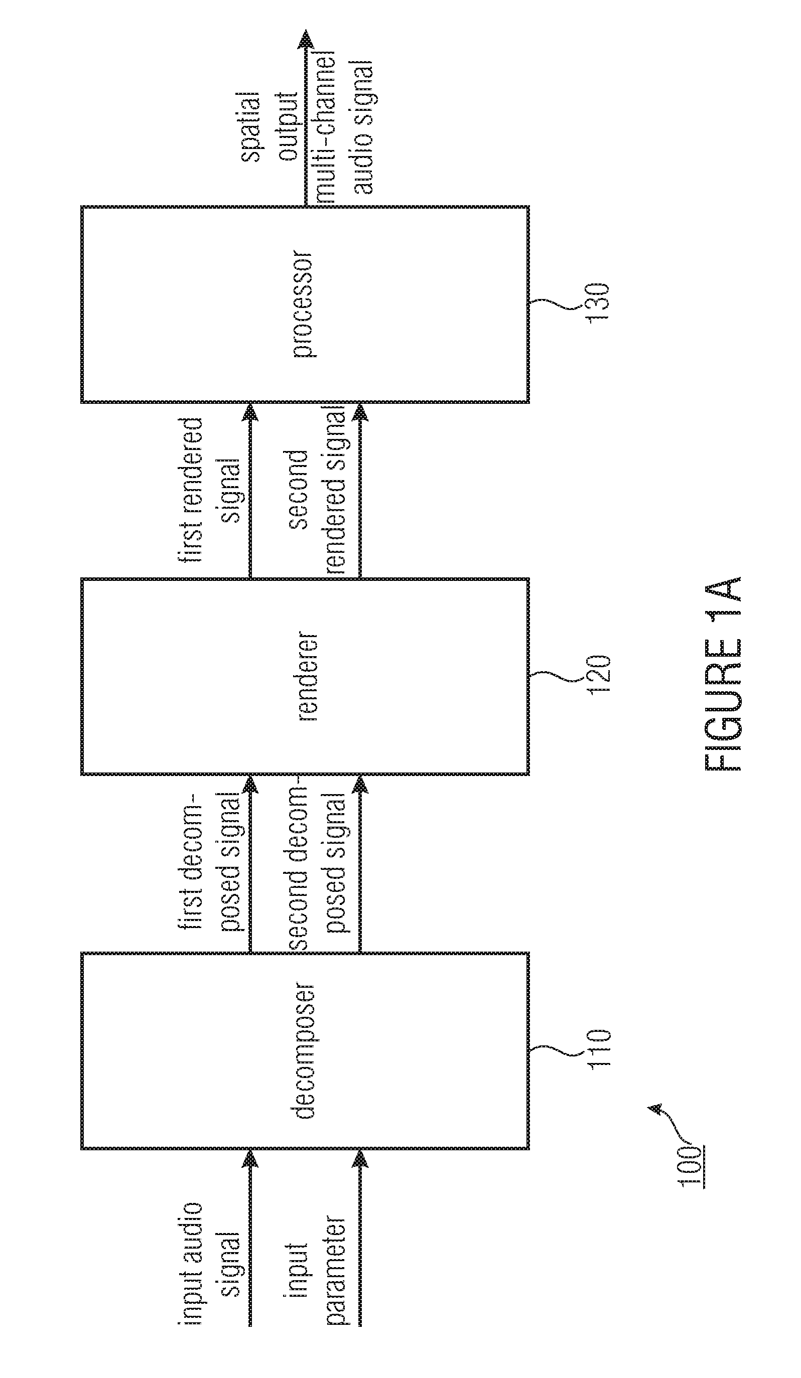 Apparatus for determining a spatial output multi-channel audio signal