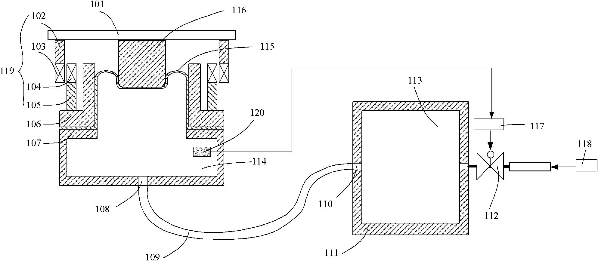 Gravity compensation device