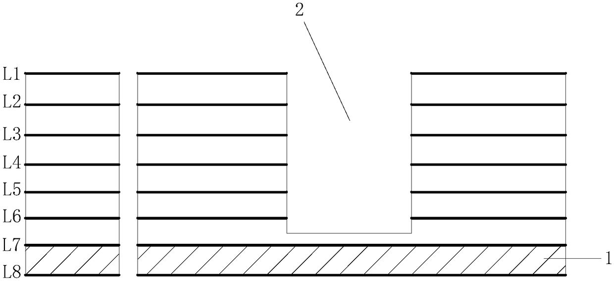 Precise depth-controlled groove milling-based manufacture method of microwave printed circuit board