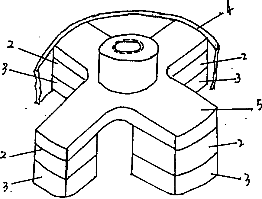 Device for plugging cracks on iron storage under operating status