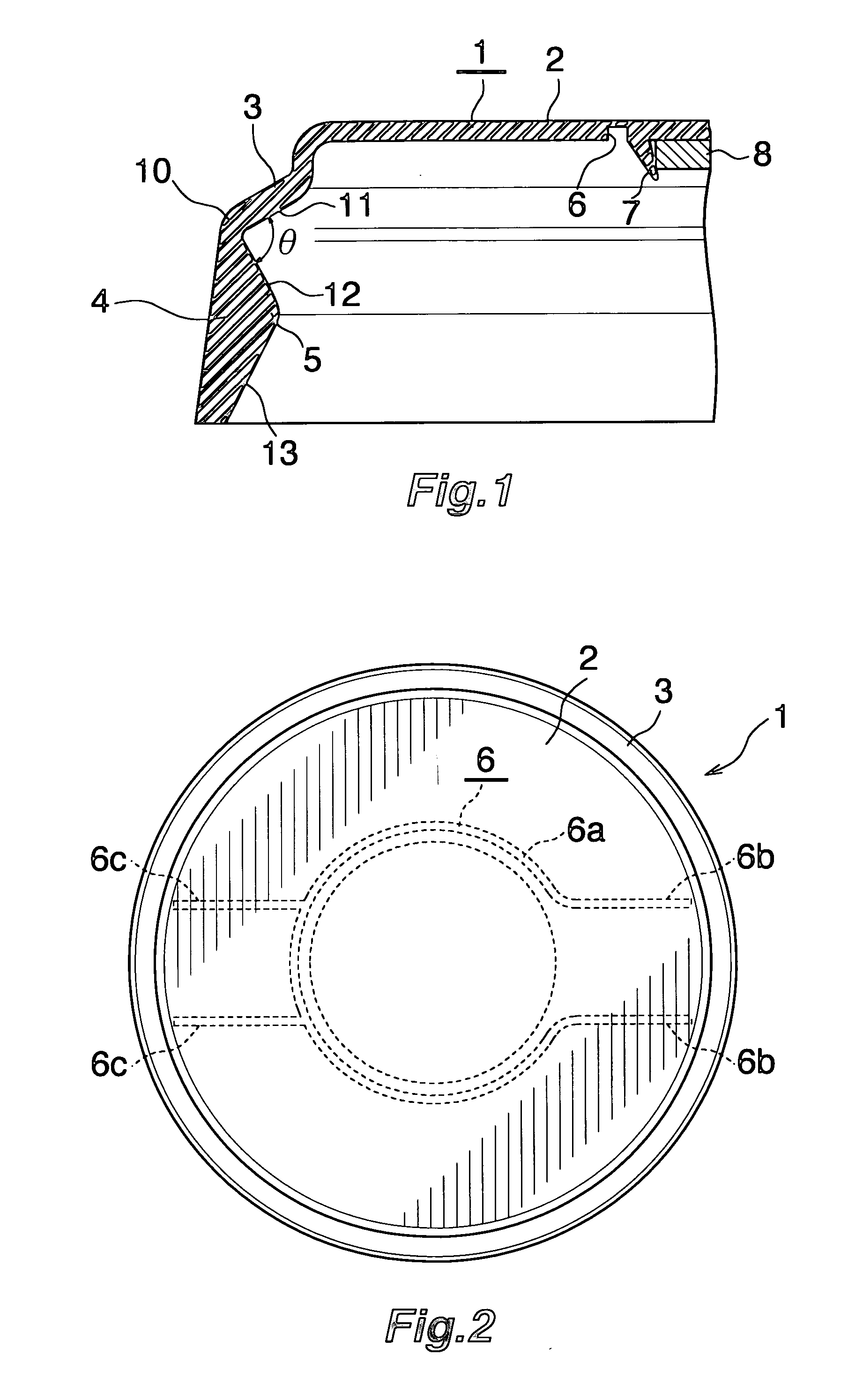 Cap seal for container such as drum, and doubly-sealing apparatus of container such as drum using the same