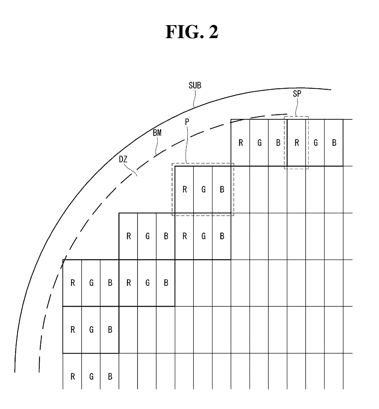 Free-form display