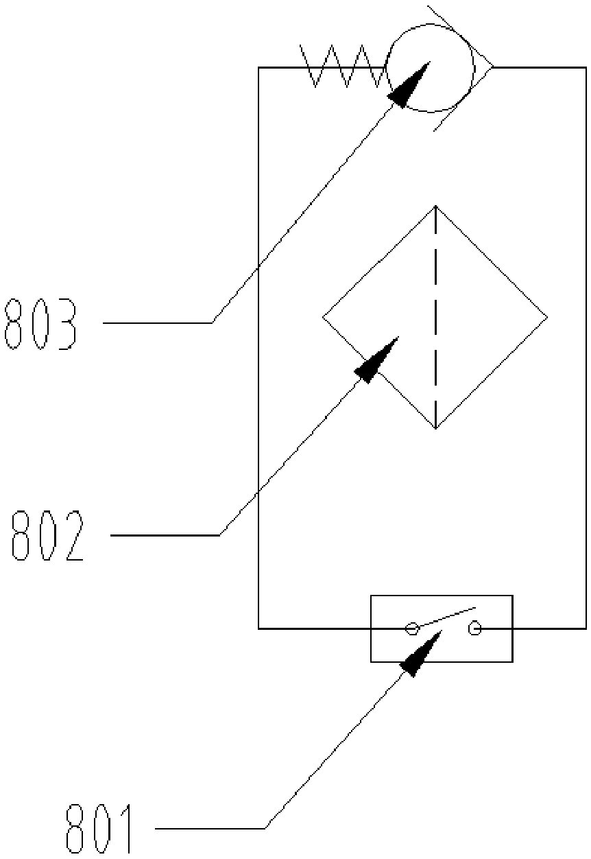 Aerial coolant cold source system