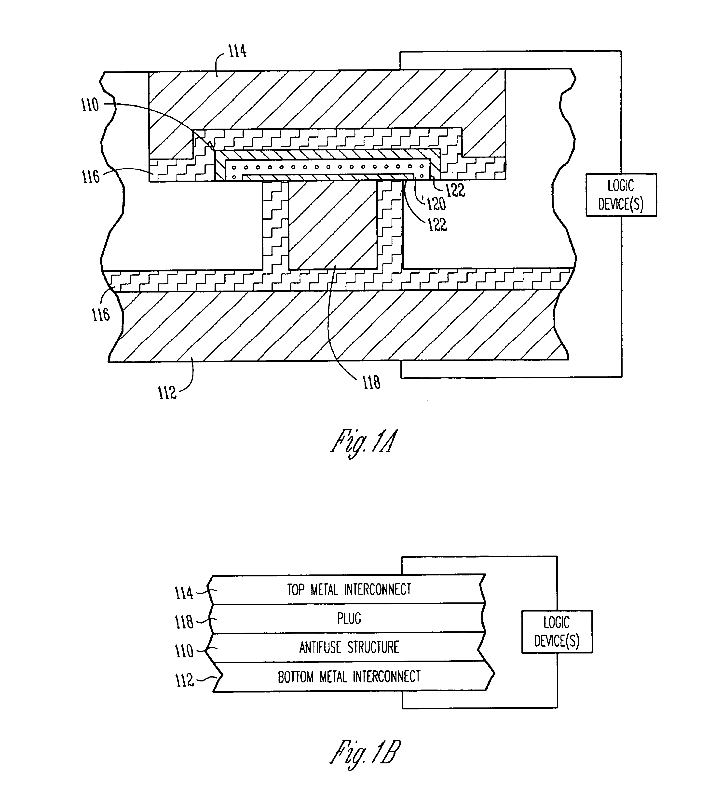 Scalable high performance antifuse structure and process