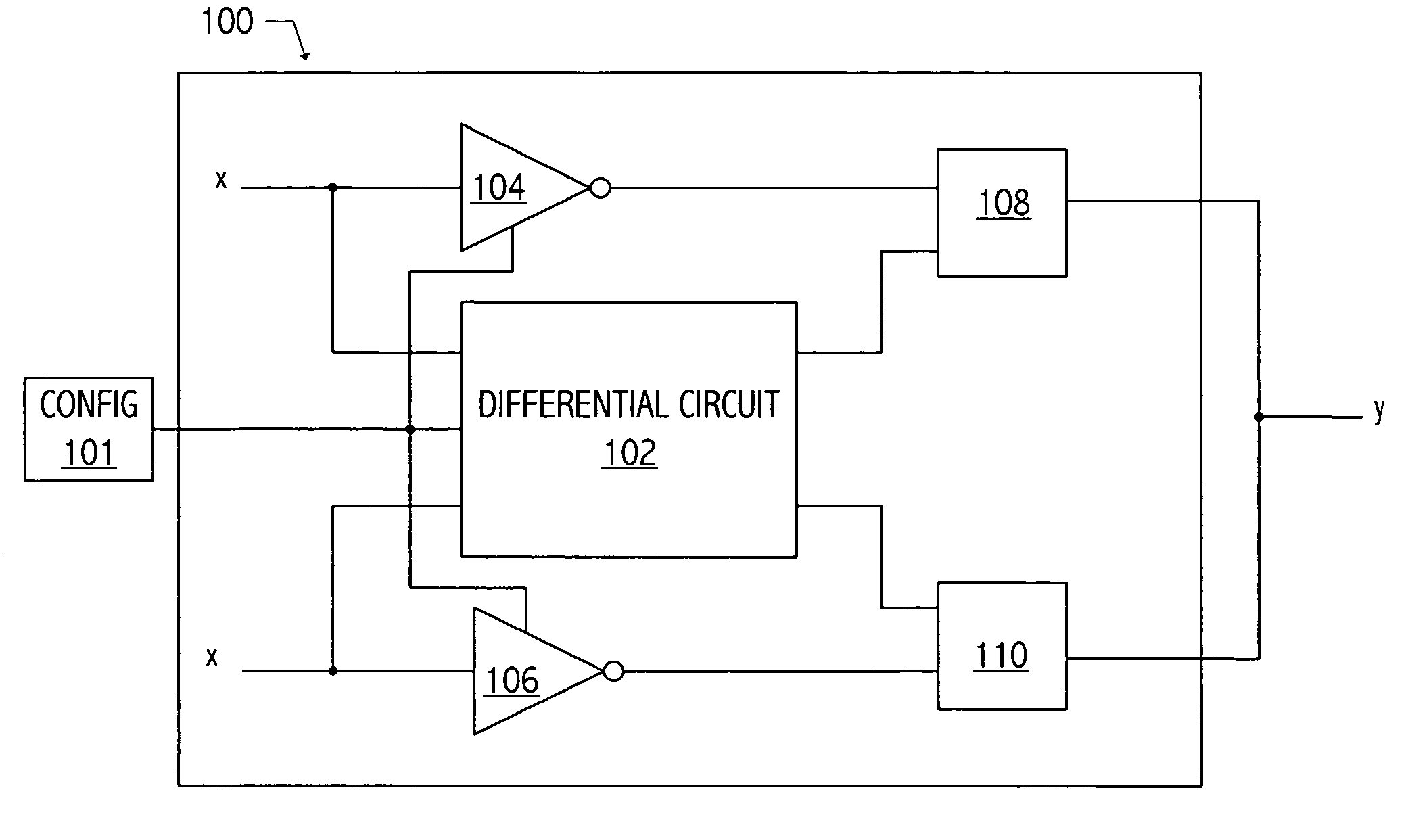 Multiple signal format output buffer