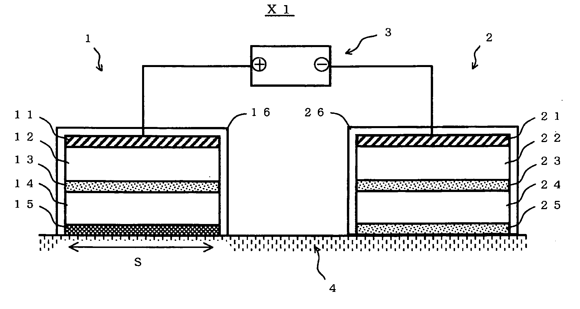 Iontophoresis device