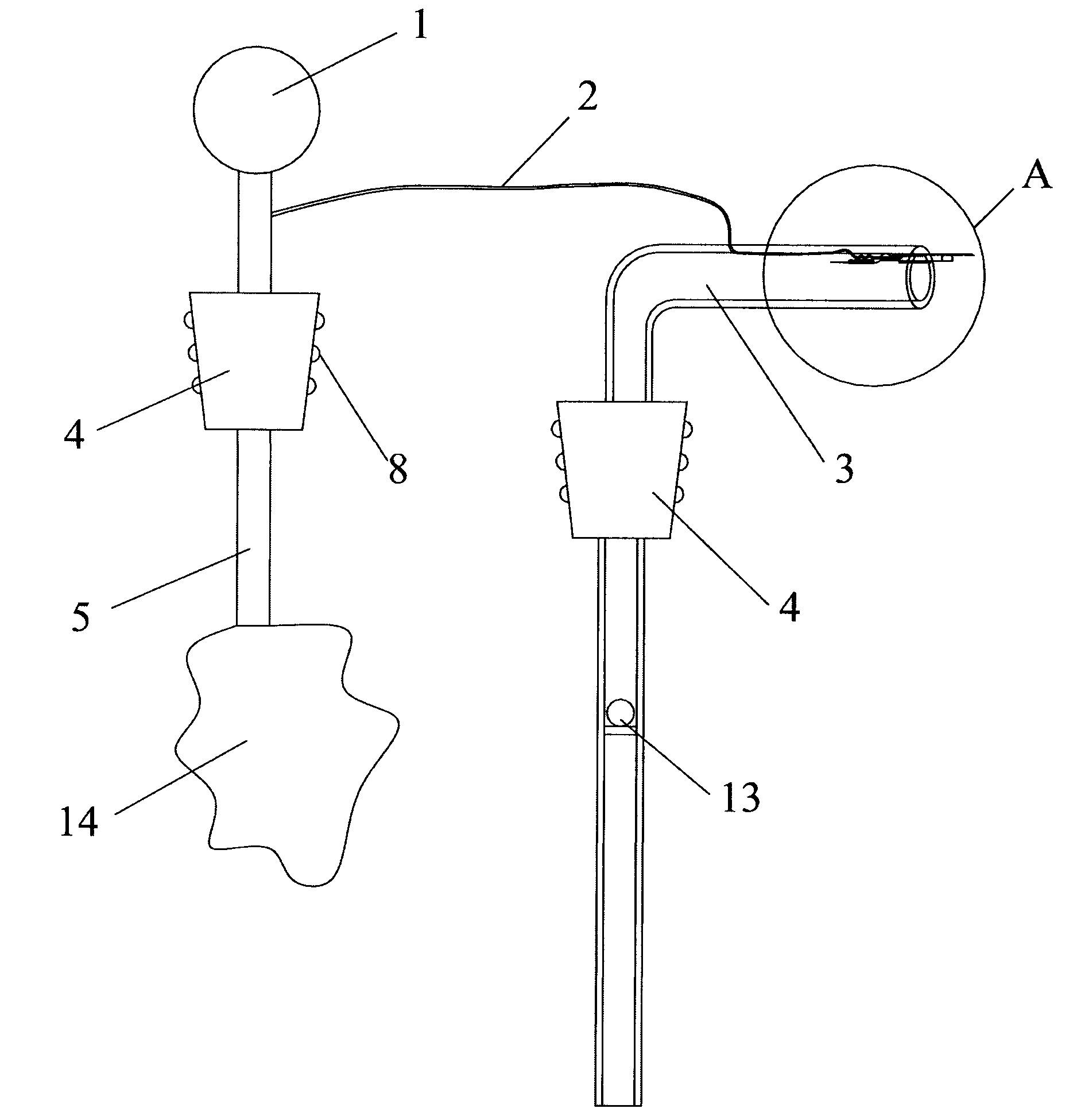 Method capable of quantificationally taking out objects contained in container