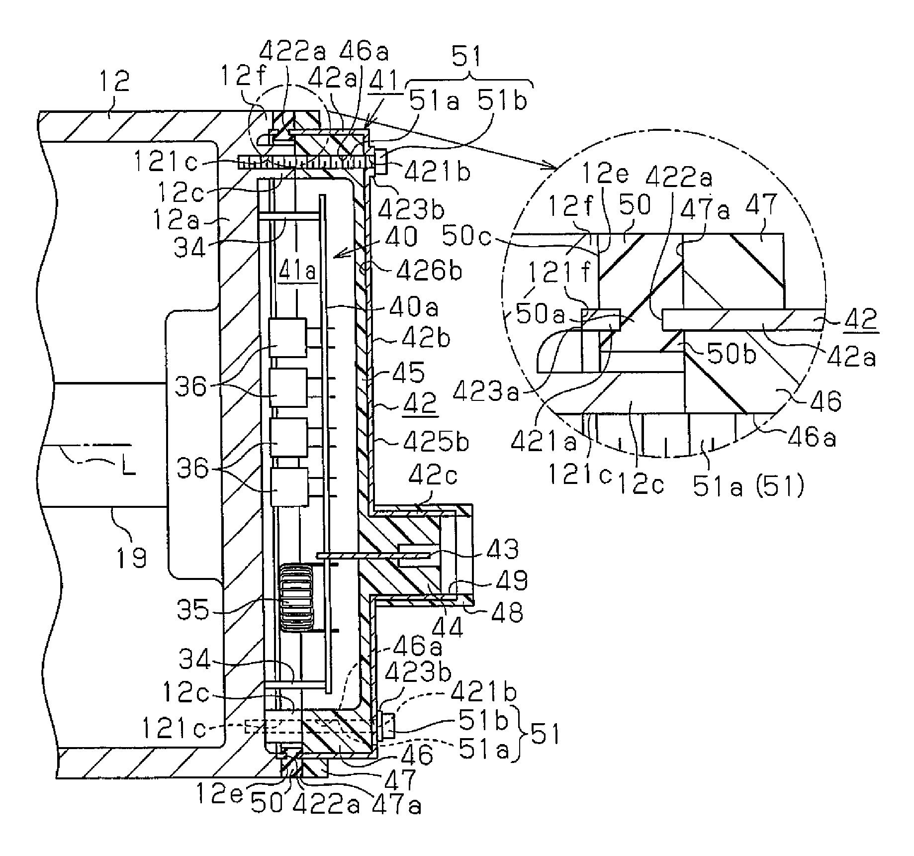 Inverter cover for motor-driven compressor