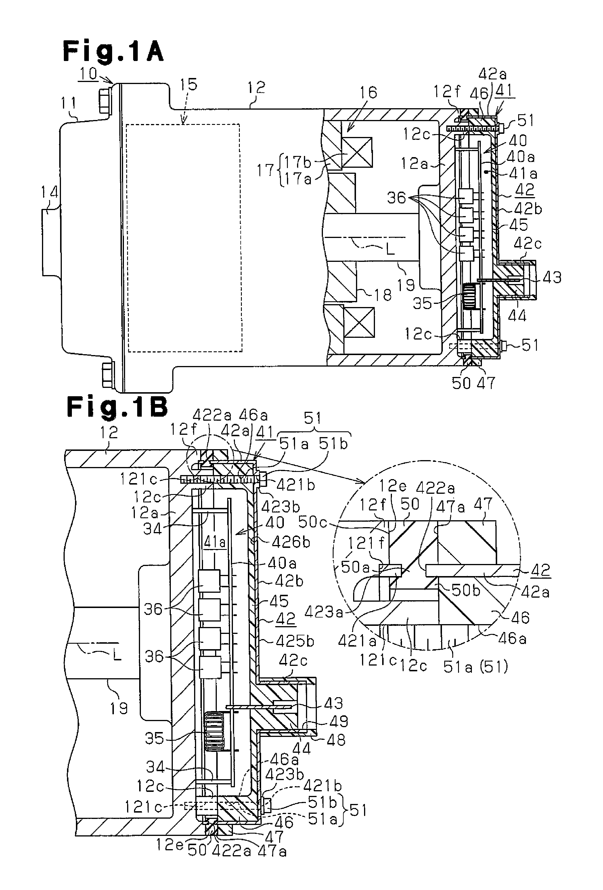 Inverter cover for motor-driven compressor