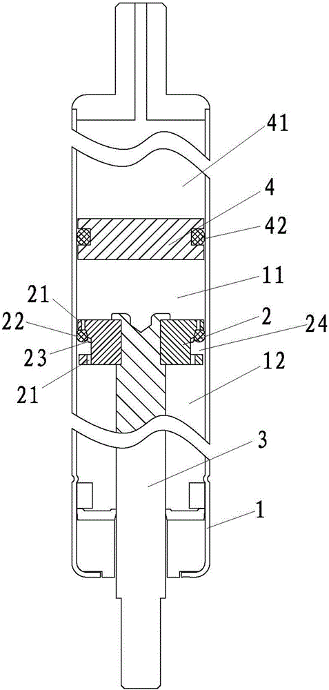 A telescopic structural unit and a telescopic rod composed of the structural unit