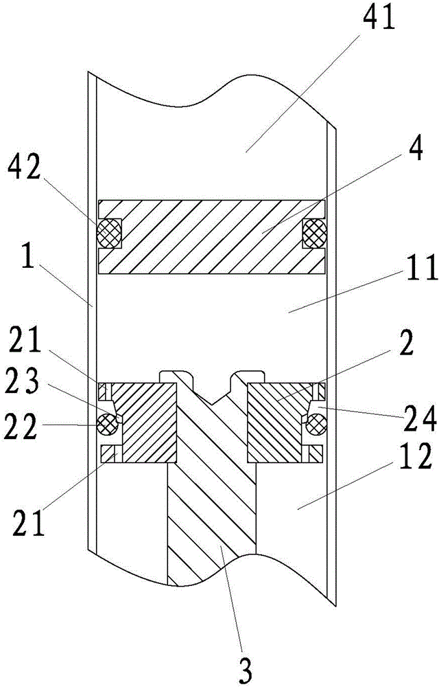 A telescopic structural unit and a telescopic rod composed of the structural unit