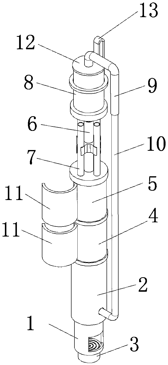 VOC collection device and collection method