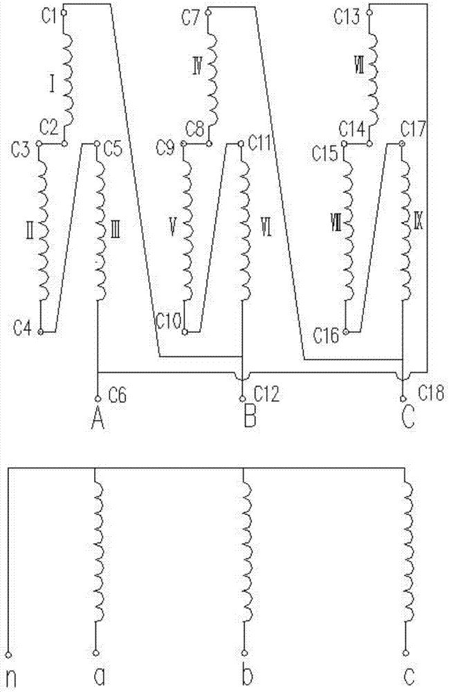 Group-switchable transformer for box-type substation vehicle and usage method thereof