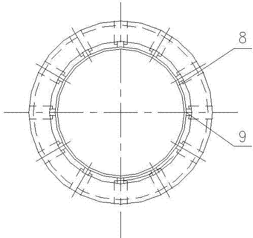 Novel high tension coil for dry transformer and manufacturing method for novel high tension coil