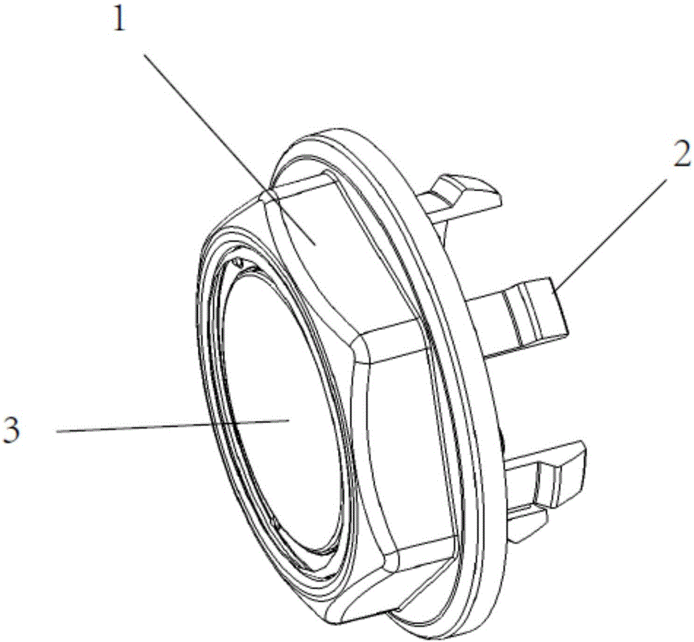 Low-energy consumption self-power generation wheel hub cover