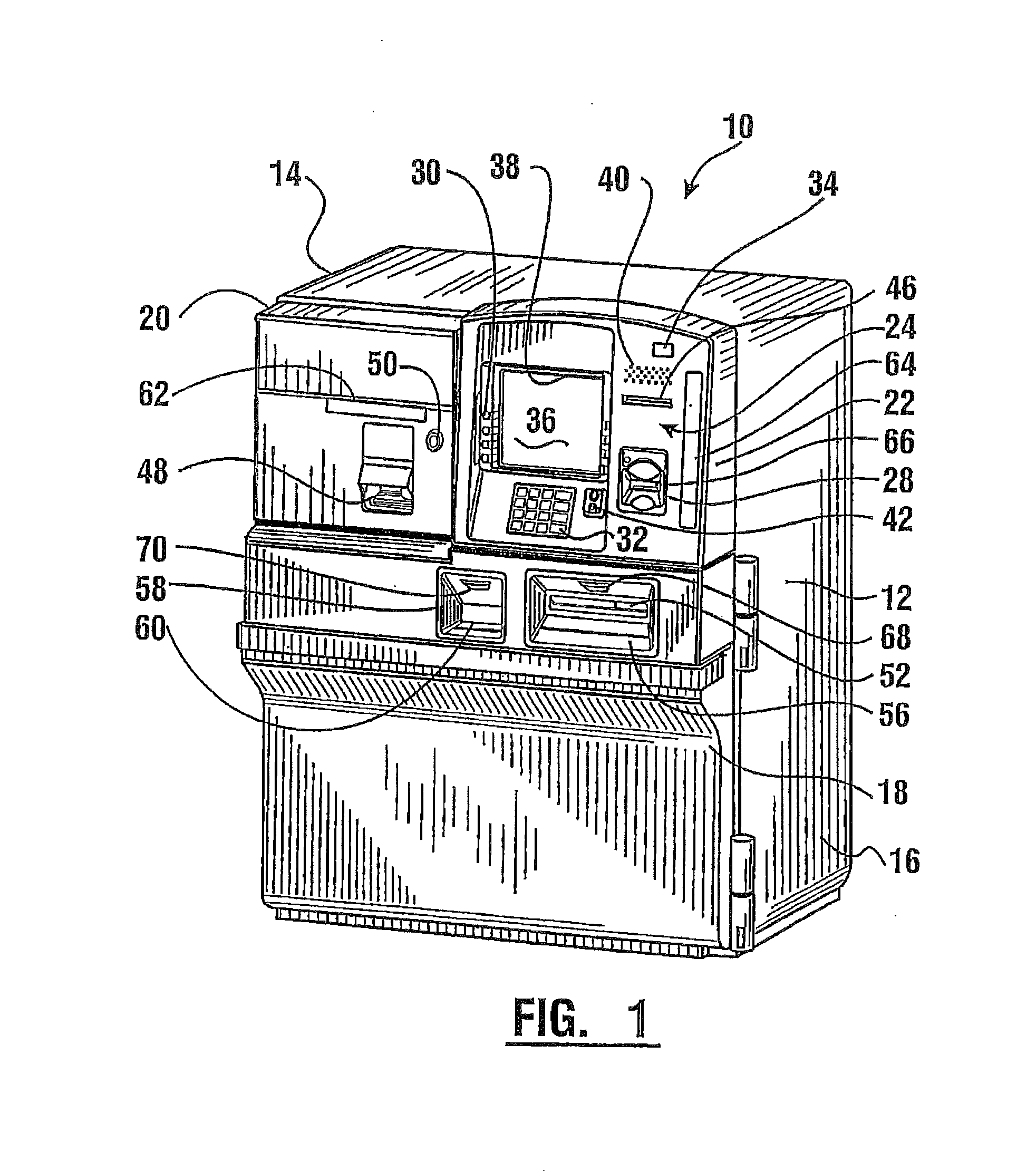 Automated banking machine operated responsive to data bearing records with improved resistance to fraud