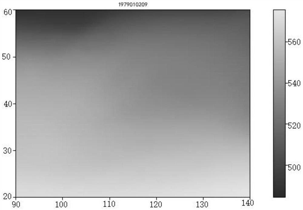 Precipitation similar forecasting method based on image feature combination