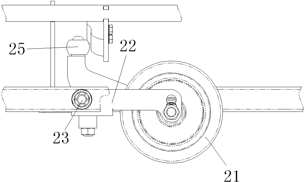 Patient transferring bed and chassis device thereof