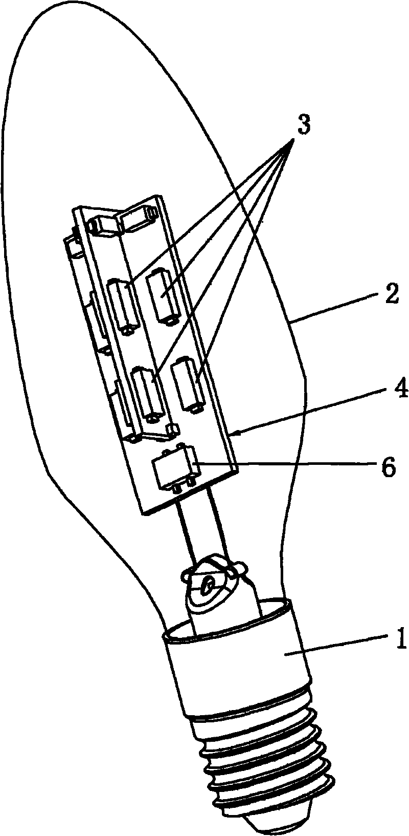 LED lamp bulb