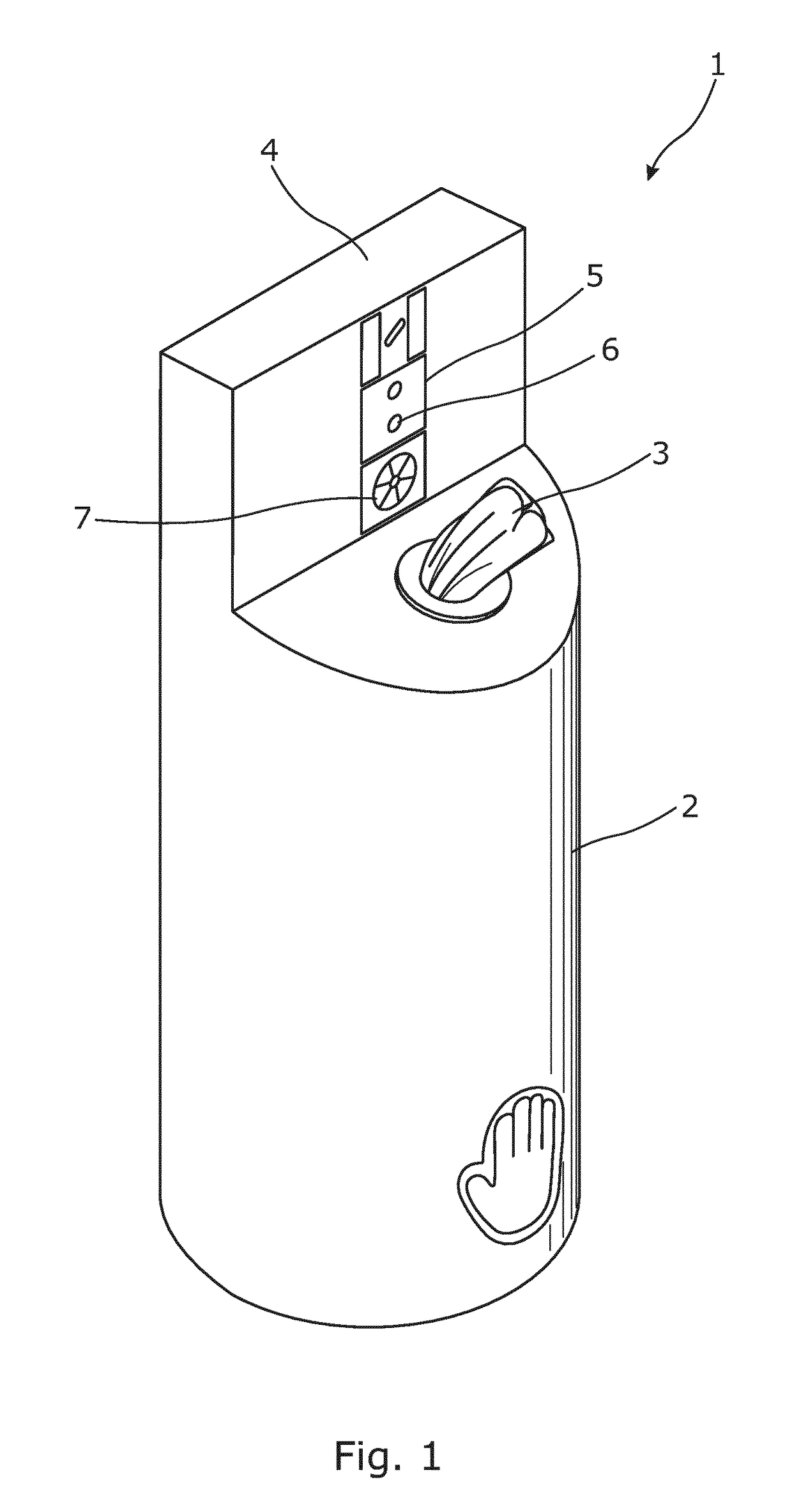 A hygiene nudging system