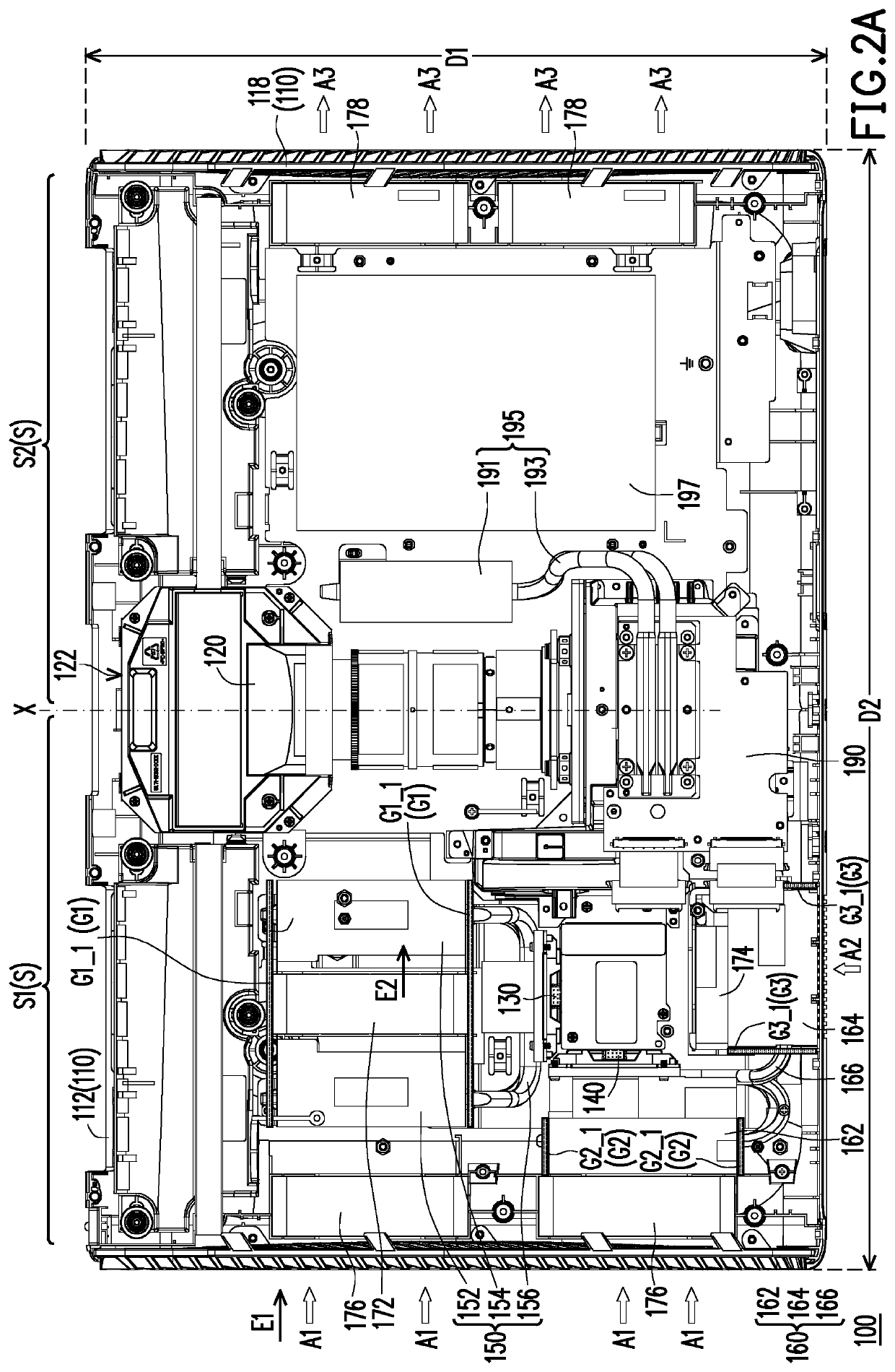 Projection device