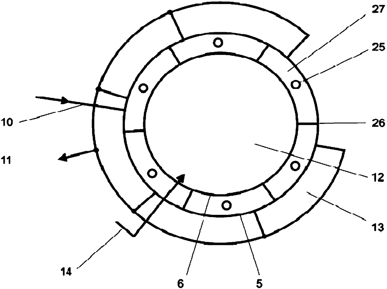 Protection device of cooling pipeline for high temperature gas delivery and gasification system using same