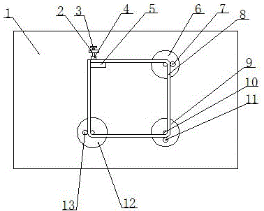 Semi-automatic control bending machine