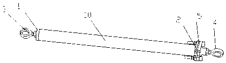 Novel carbon fiber steering tie rod mechanism and manufacturing method thereof