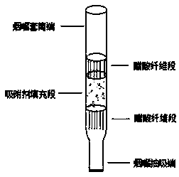 Pure natural cigarette smoke adsorbent and use method thereof