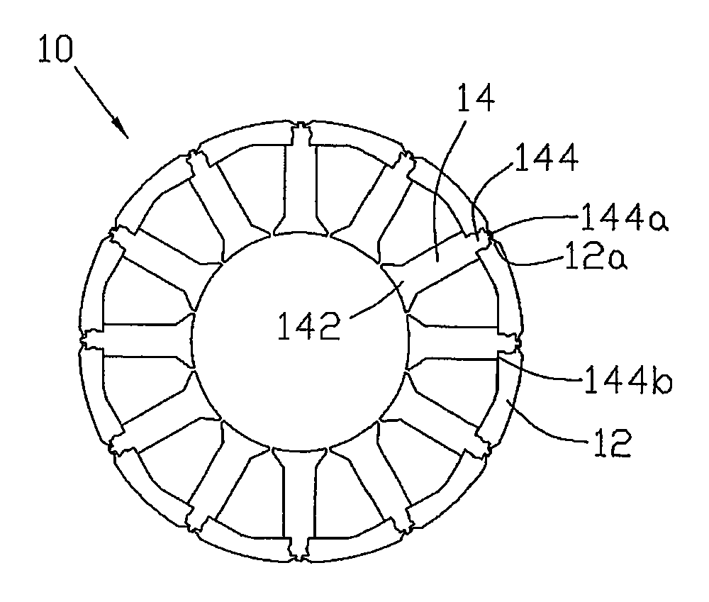 Stator for an electric motor