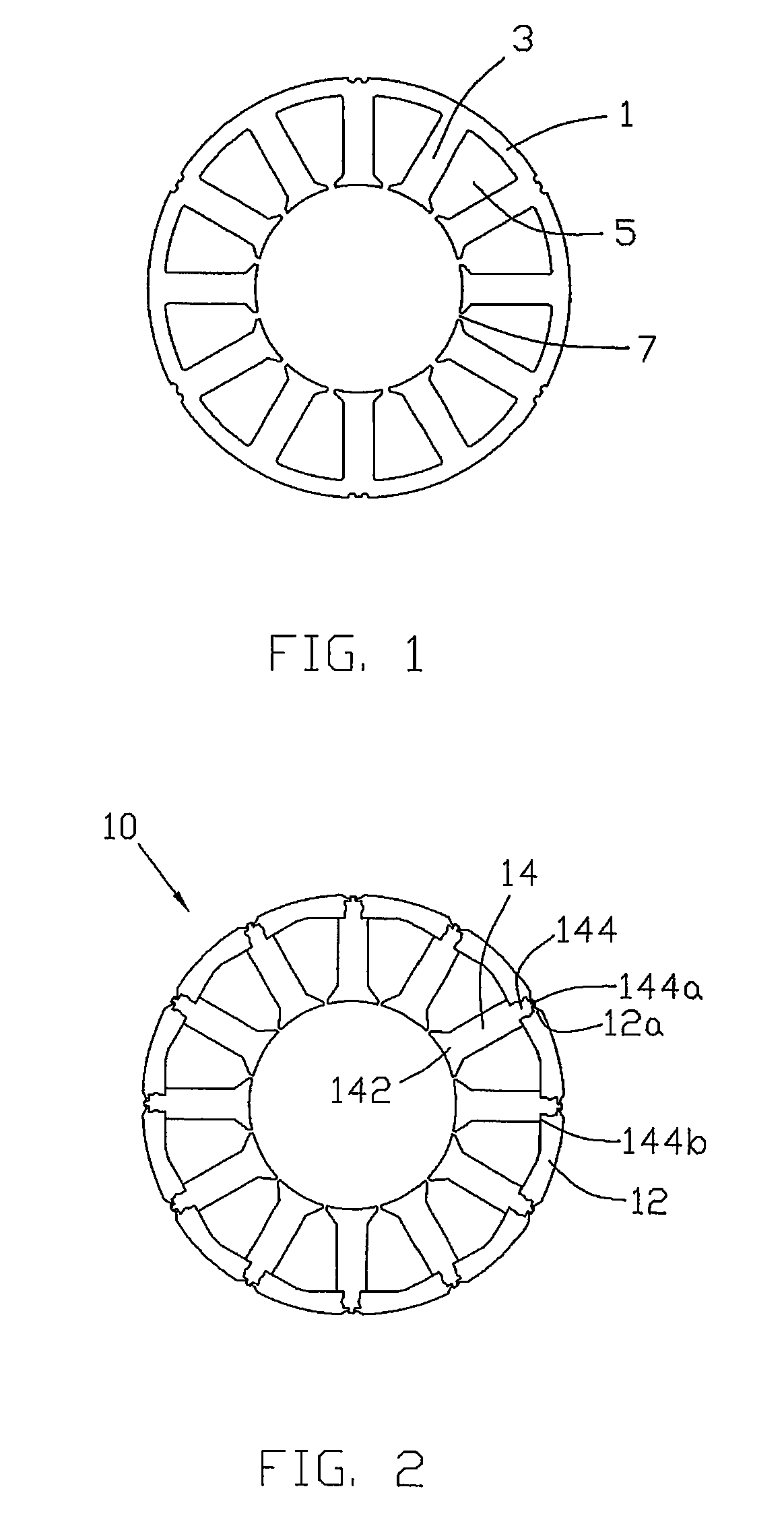 Stator for an electric motor