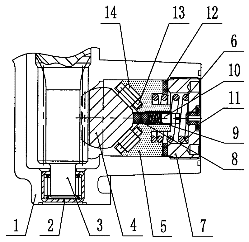 Steering mechanism capable of improving friction performance and abnormal sound