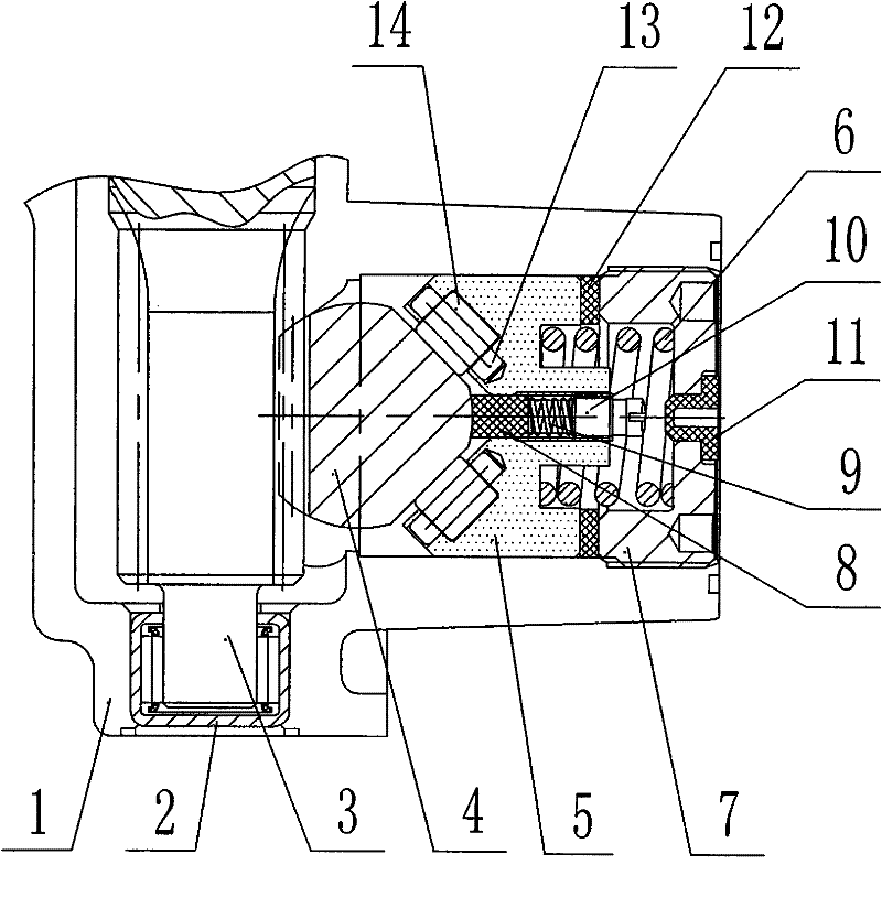 Steering mechanism capable of improving friction performance and abnormal sound