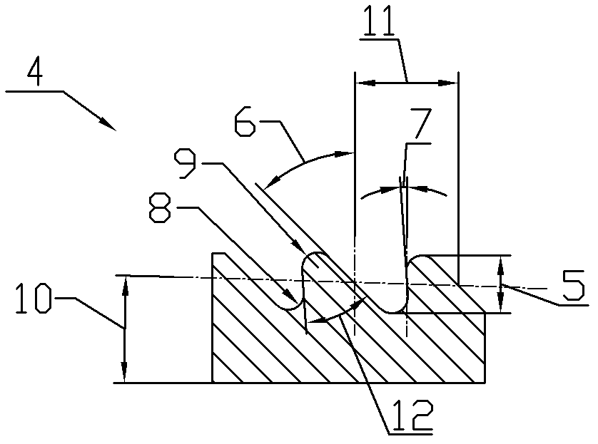 Connecting joint with special knuckle threads for oil casing