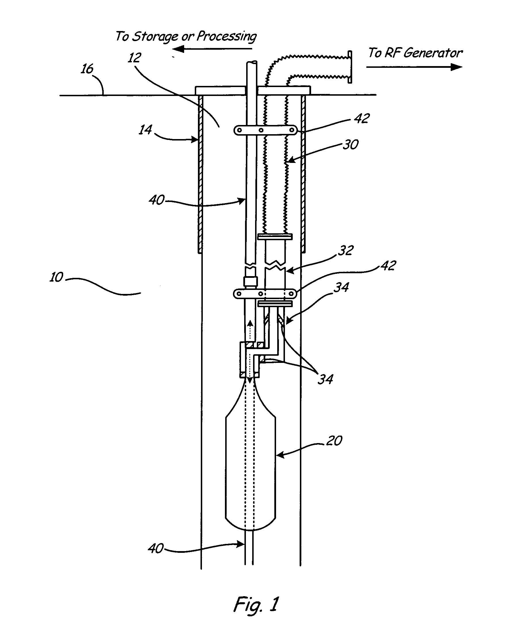 Down hole physical upgrading of heavy crude oils by selective energy absorption