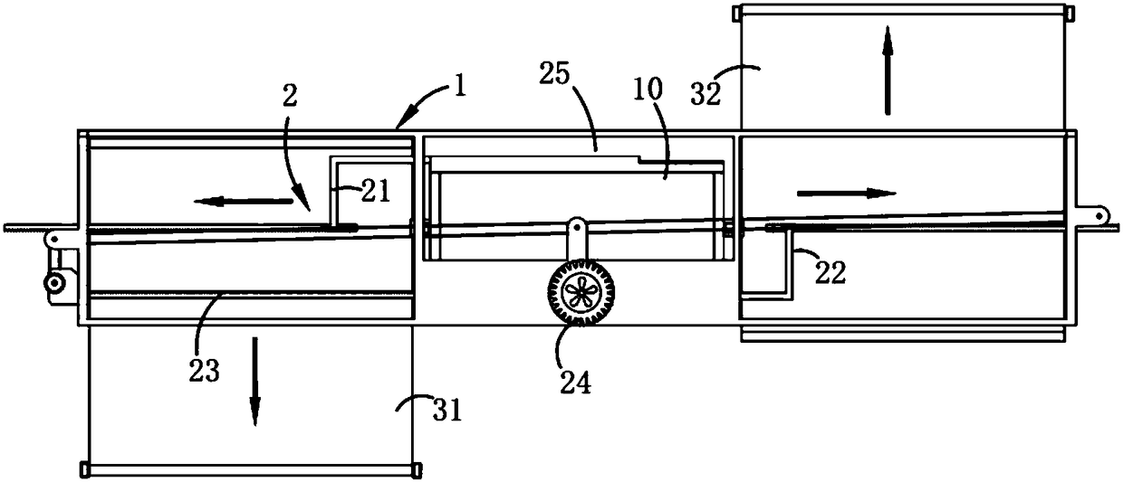 Automatic refractory brick demoulding production mechanism