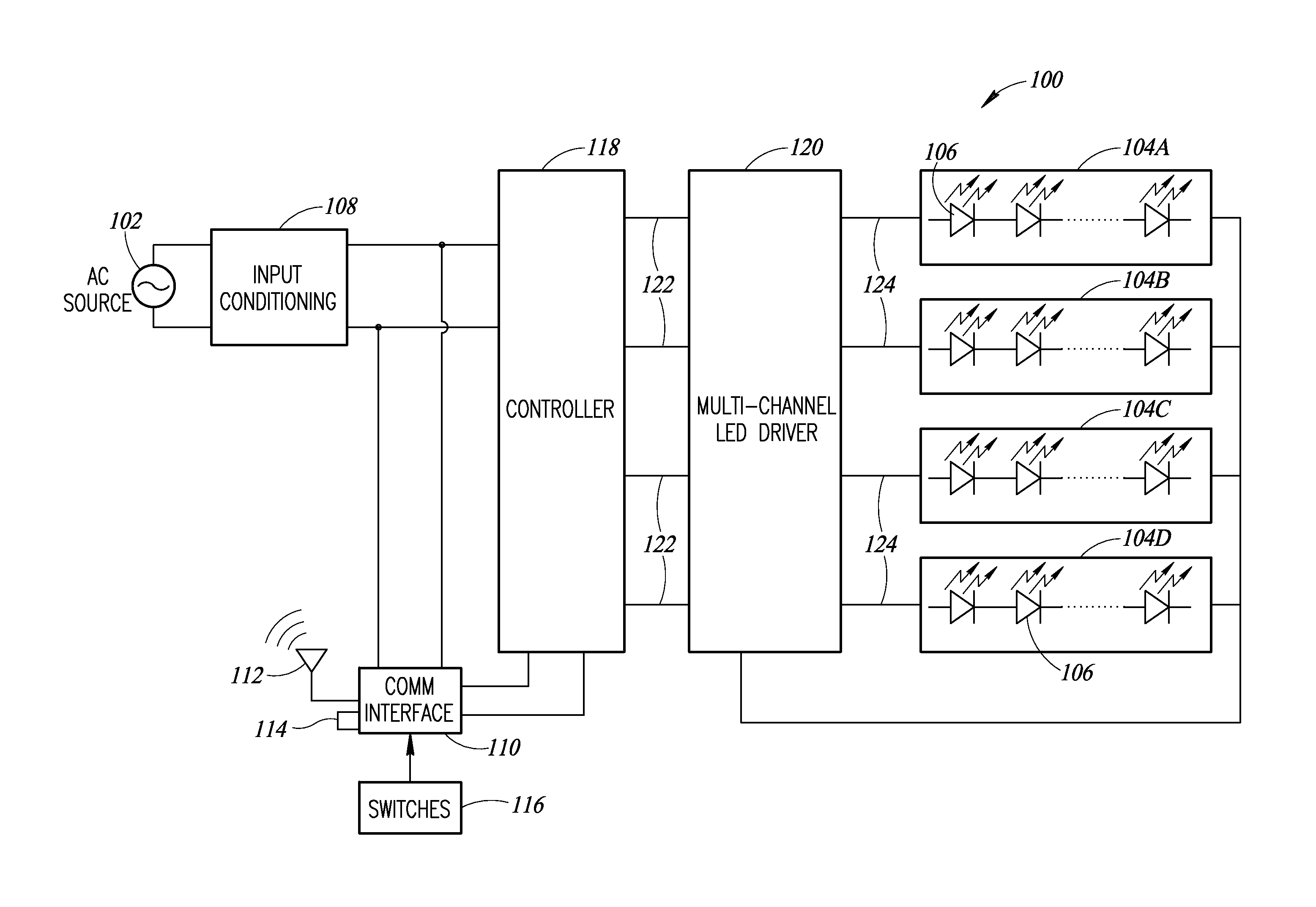 Luminaire with adjustable illumination pattern