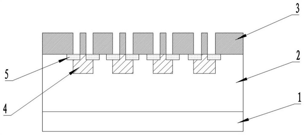 Silicon carbide JBS device and manufacturing method thereof