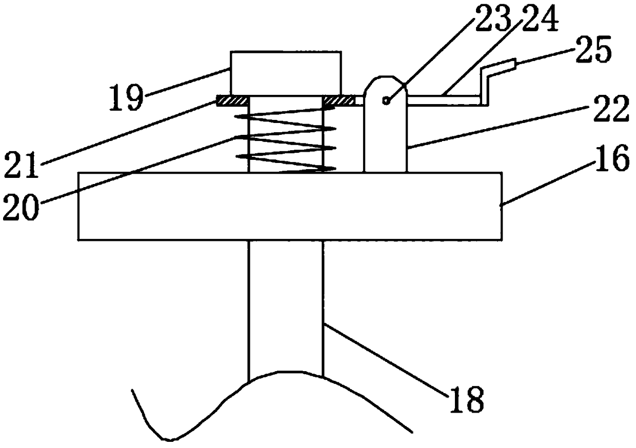 Examination device for cardiovascular internal medicine department