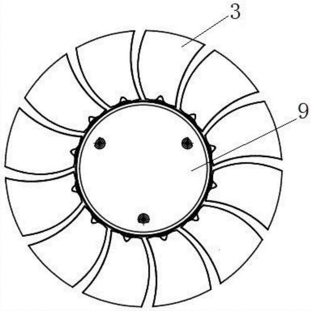 Split type impeller