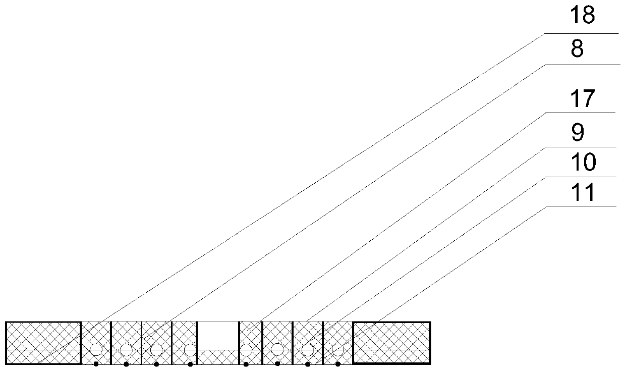 Water surface garbage cleaning device with double-boat cooperation and operation method